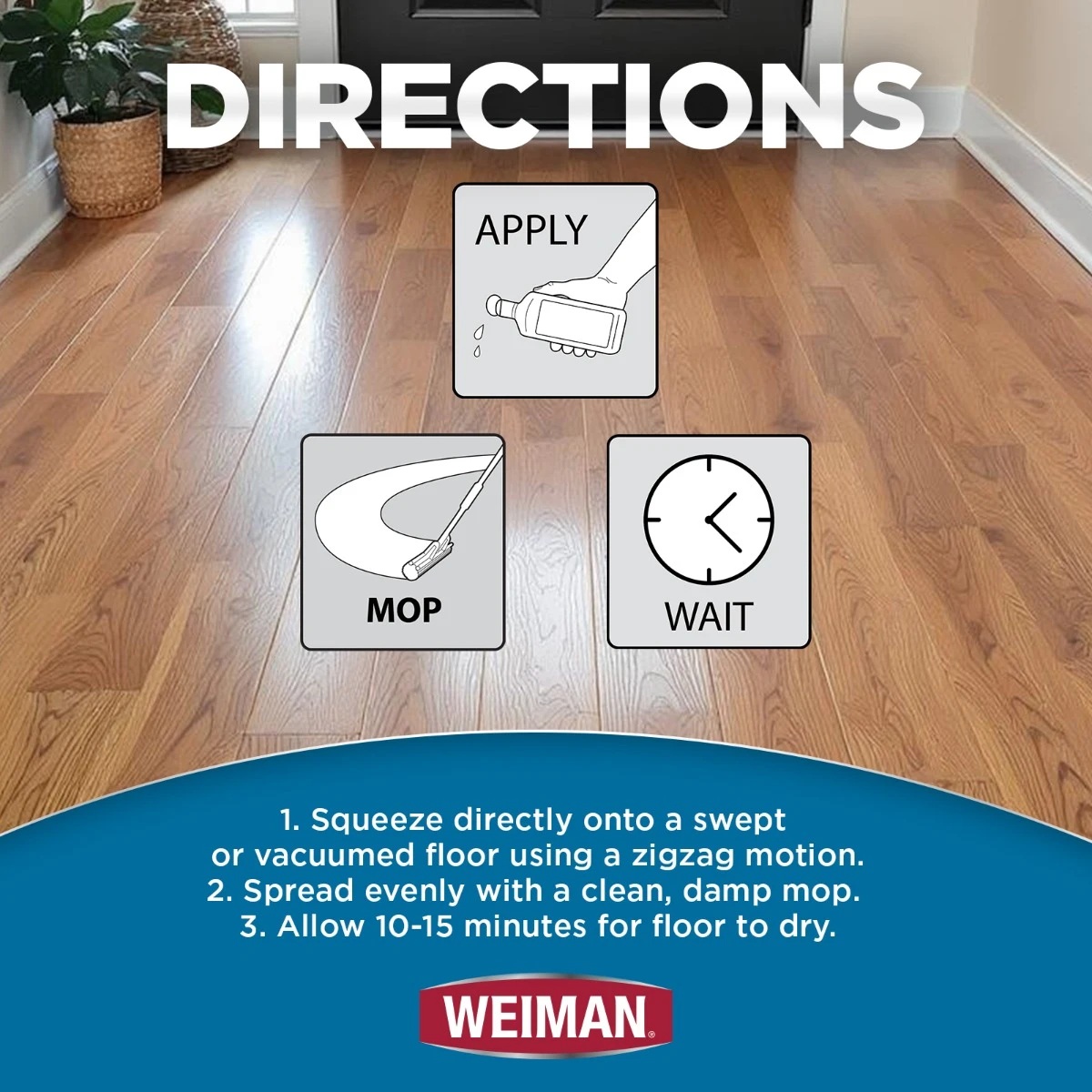 Weiman Hardwood Floor Cleaner 946ml - Image 8