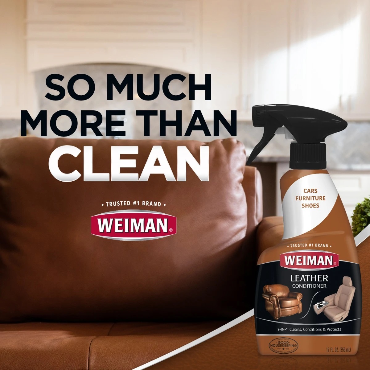 Weiman Leather Cleaner & Conditioner 473ml - Image 6