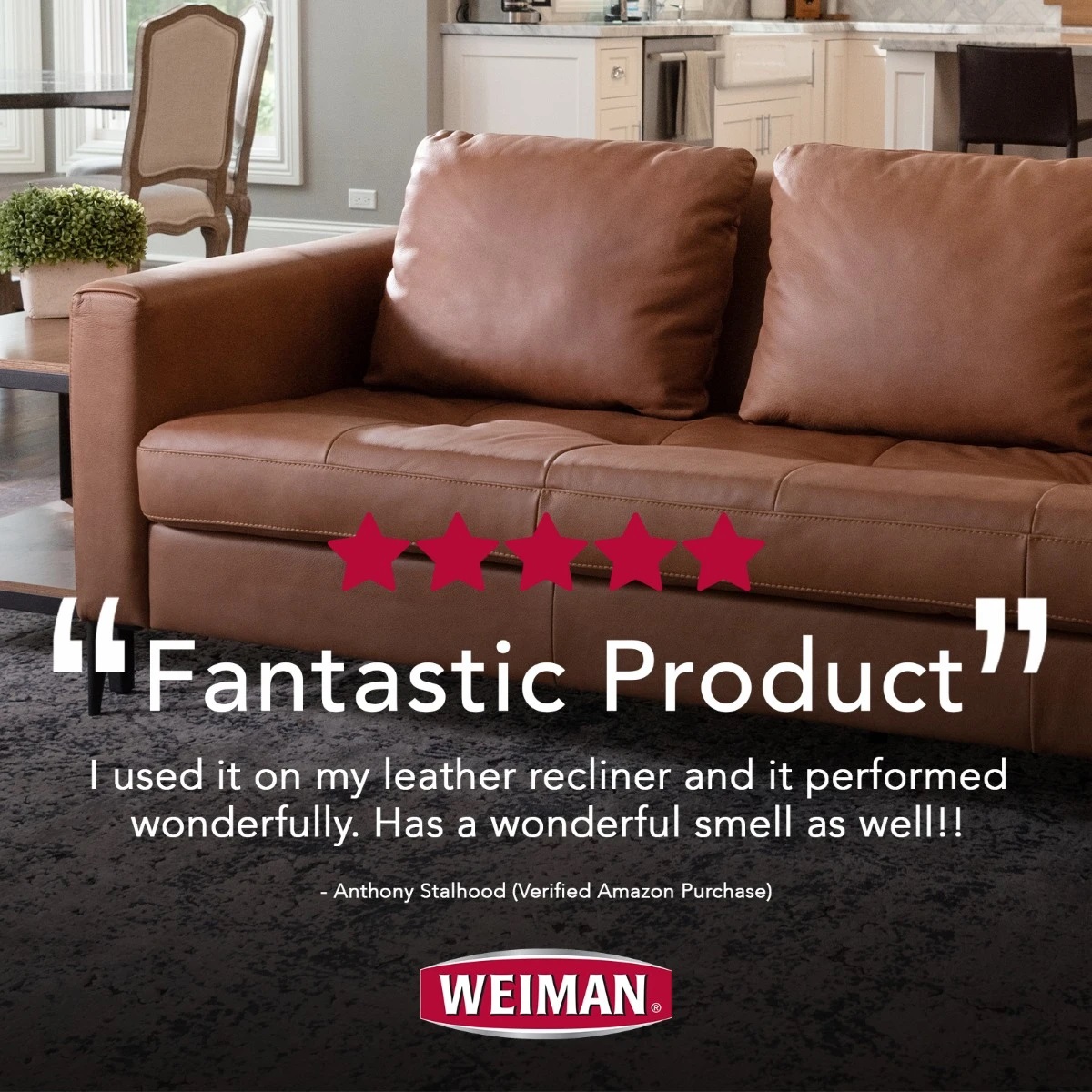 Weiman Leather Cleaner & Conditioner 473ml - Image 9