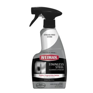 Weiman Stainless Steel Cleaner & Polish Spray 355ml - Clean + Shine + Protect