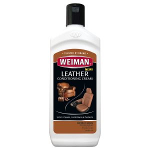 Weiman Leather Conditioning Cream 237ml I 3in 1 - Clean, Condition & Protect