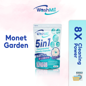 WashMii 5 in 1 Concentrated Laundry Detergent Capsule (40pcs x 10g)