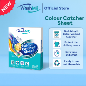 WashMii Colour Catcher Sheet - 20pcs