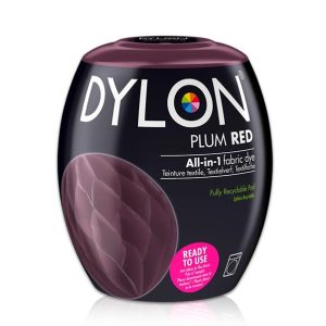DYLON Washing Machine Fabric Dye Pod 350g - Plum Red