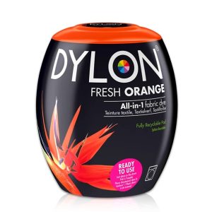 DYLON Washing Machine Fabric Dye Pod 350g - Fresh Orange
