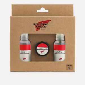 RED WING 98018 Care Kit 2 - Foam Leather Cleaner, All Natural Leather Conditioner & Leather Protector