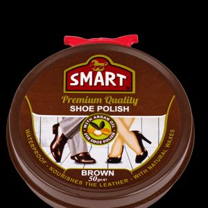 SMART Paste Shoe Polish 50ml - Brown