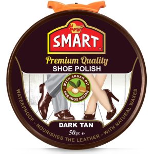 SMART Paste Shoe Polish 50ml - Dark Tan