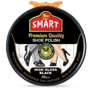 SMART Paste Shoe Polish 50ml - High Gloss Black
